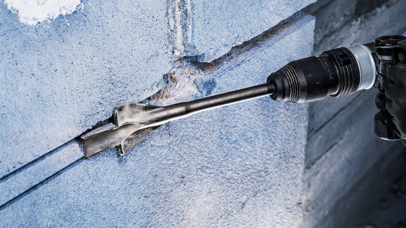Křídlový drážkovací sekáč PRO SDS plus Winged Gouging, 22 × 250 mm PRO SDS plus Winged Gouging Chisel, 22 x 250 mm