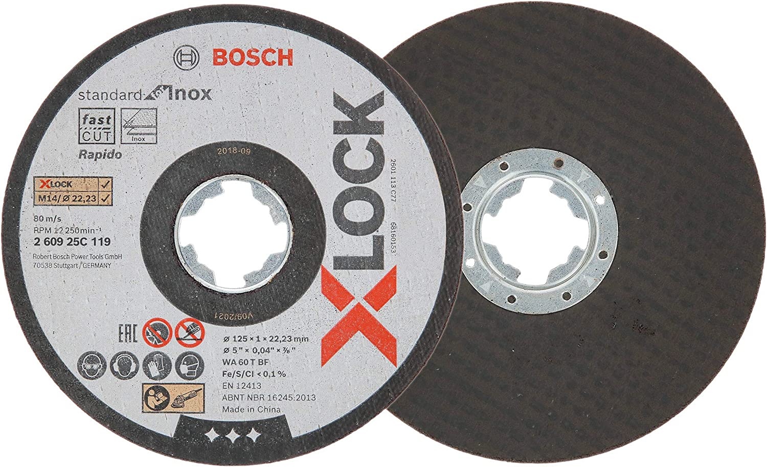 5 x Cutting Disc Standard for Inox