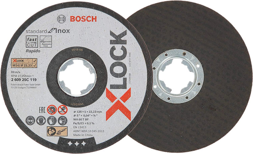 5 x Cutting Disc Standard for Inox 5 x Cutting Disc Standard for Inox