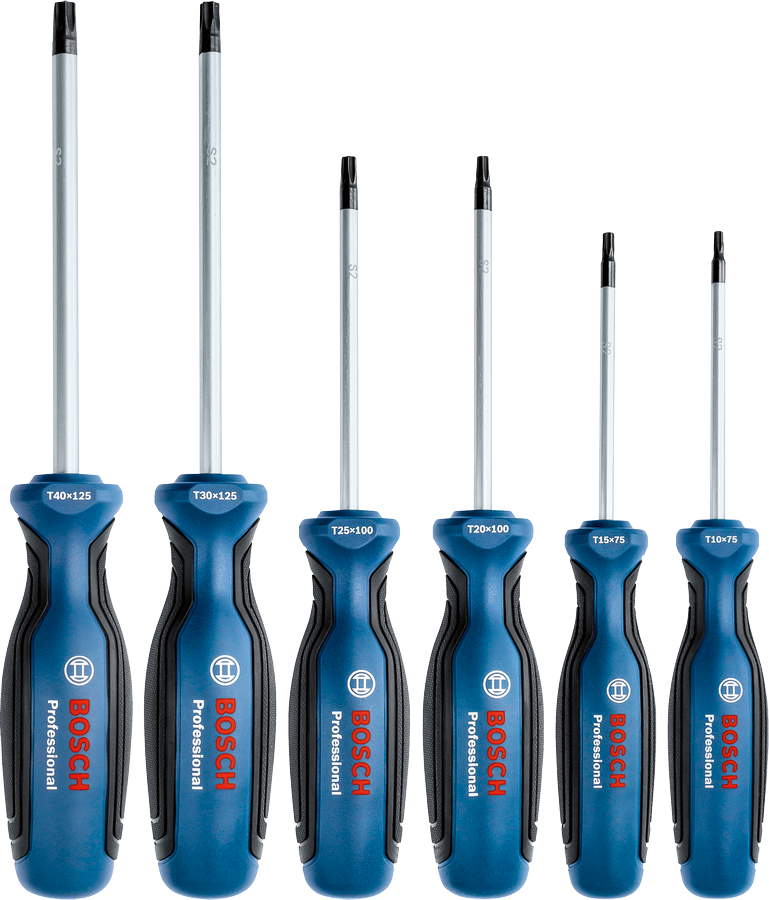 Screwdriver Set 6pc TX