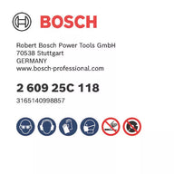 X-LOCK Standard for Inox 115 mm x 1.0 mm