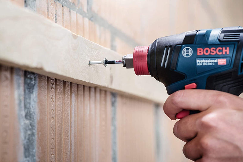 Pack of 8 impact control screw driver bits 50mm, Pick and Clic PH1, PH2 (3x), PH3, PZ2 (2x), PZ3 Pack of 8 impact control screw driver bits 50mm, Pick and Clic PH1, PH2 (3x), PH3, PZ2 (2x), PZ3