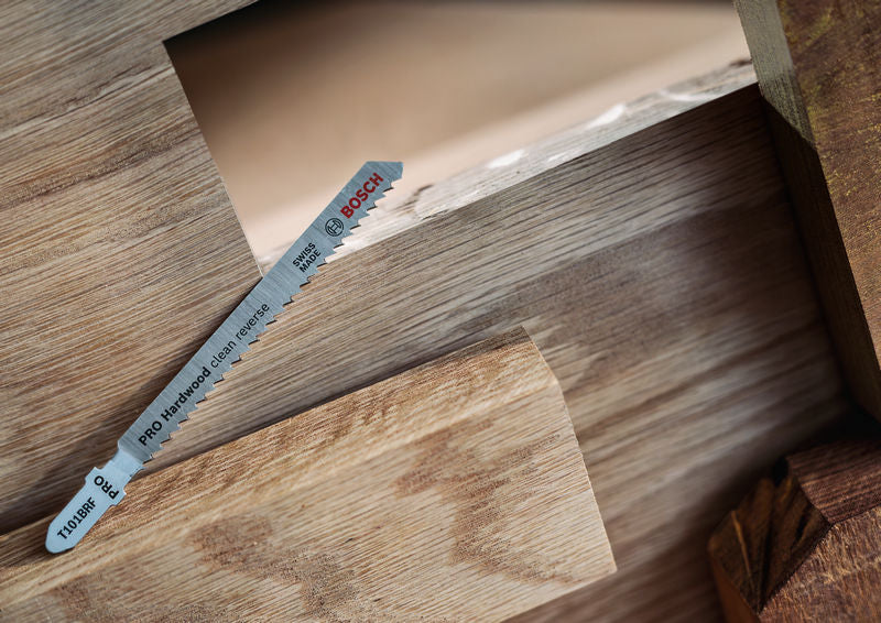 PRO Hardwood clean reverse T101BRF Jigsaw Blade, 100 mm, 3 pcs (3.0 )