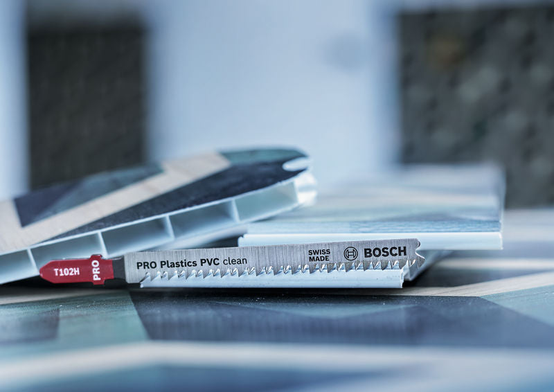 PRO Plastics PVC clean T102H Jigsaw Blade, 100 mm, 3 pcs (3.0 )