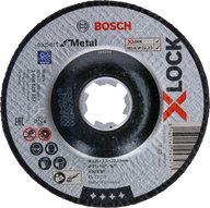 Grinding disc Expert for Metal - depressed center X-lock
