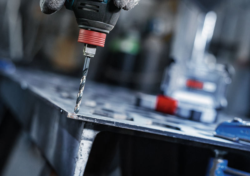 PRO Metal HSS-G Impact Twist Drill Bit Set, 8 pcs