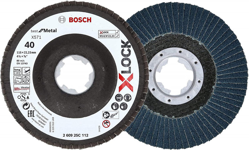 Flap disc angled X-lock Flap disc angled X-lock