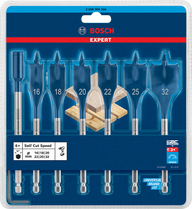 EXPERT Self Cut Speed Spade Bit Sets (7 Pcs)