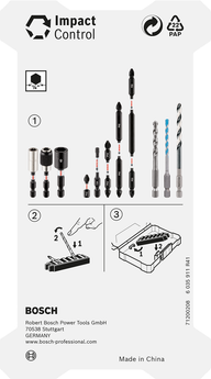 35-piece Impact Control MultiConstruction and Screwdriver Bit Set