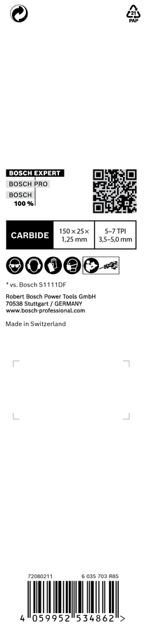 EXPERT ‘Wood with Metal Demolition’ S 967 XHM Blades EXPERT ‘Wood with Metal Demolition’ S 967 XHM Blades