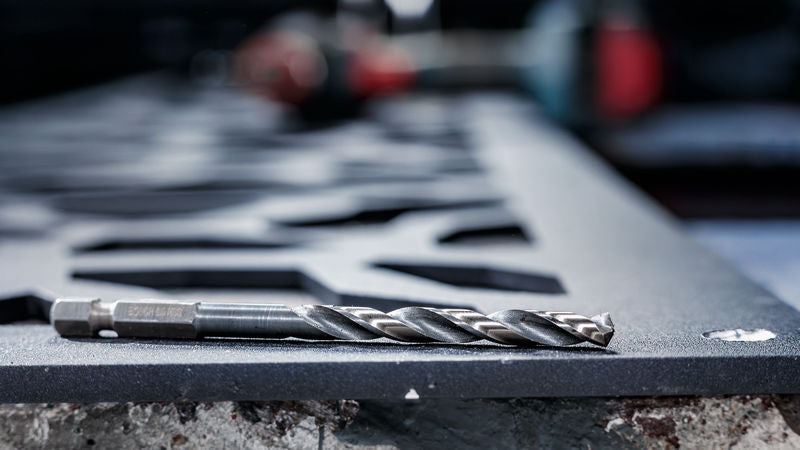 PRO Metal HSS-G Impact Twist Drill Bit Set, 8 pcs