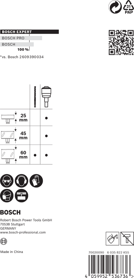 EXPERT Power Change Plus Adapter with Drill bits (2 Pcs) EXPERT Power Change Plus Adapter with Drill bits (2 Pcs)