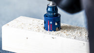 EXPERT Construction Material Hole Saw Set 20/22/25/32/35/40/44/51/60/68/76 mm 15-pc