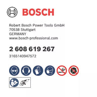 X-LOCK Standard for Inox 10x125x1x22.23mm Straight Cutting