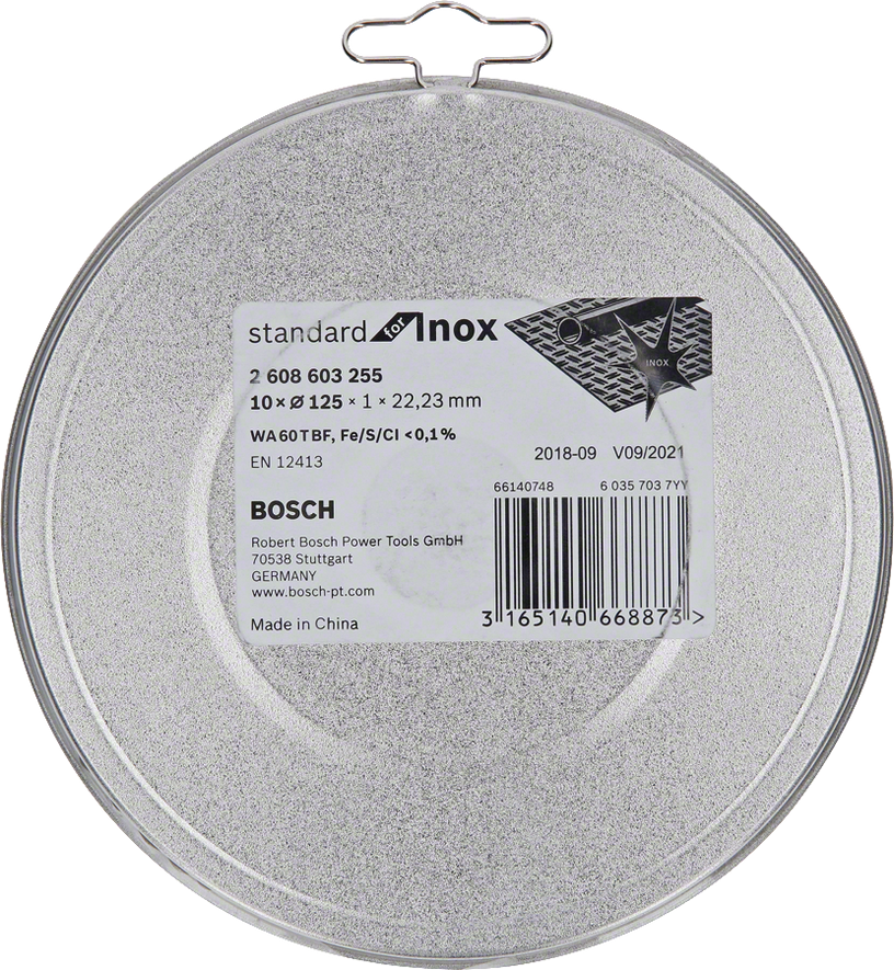 Standard for Inox Rapido Cutting Disc (10 Pcs) Standard for Inox Rapido Cutting Disc (10 Pcs)