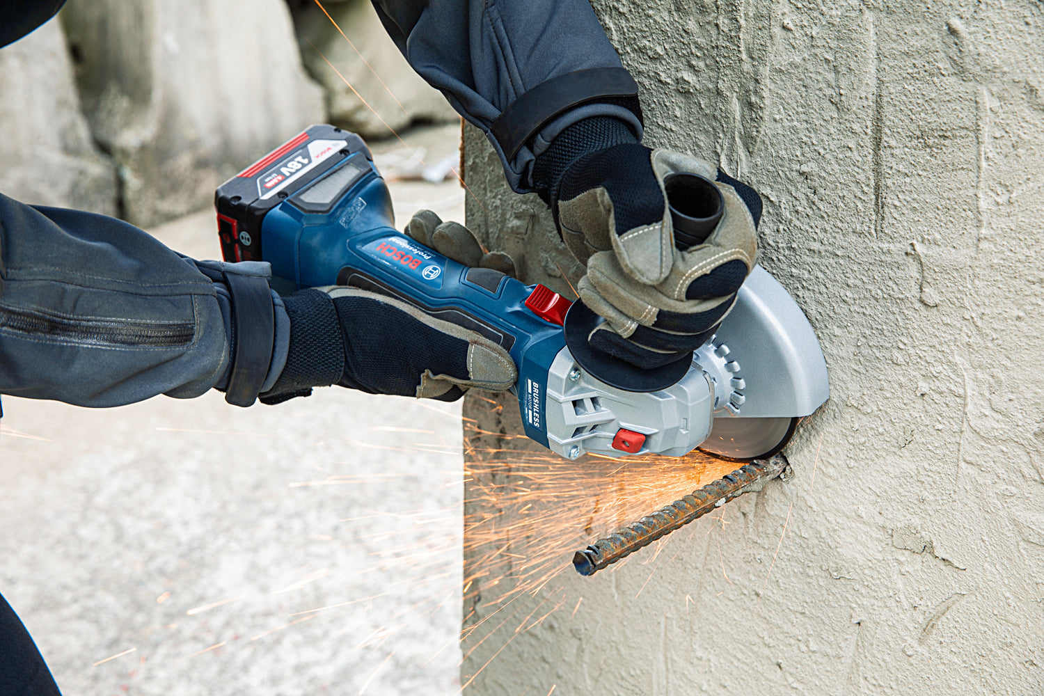 Cordless Angle Grinder GWS 180-LI