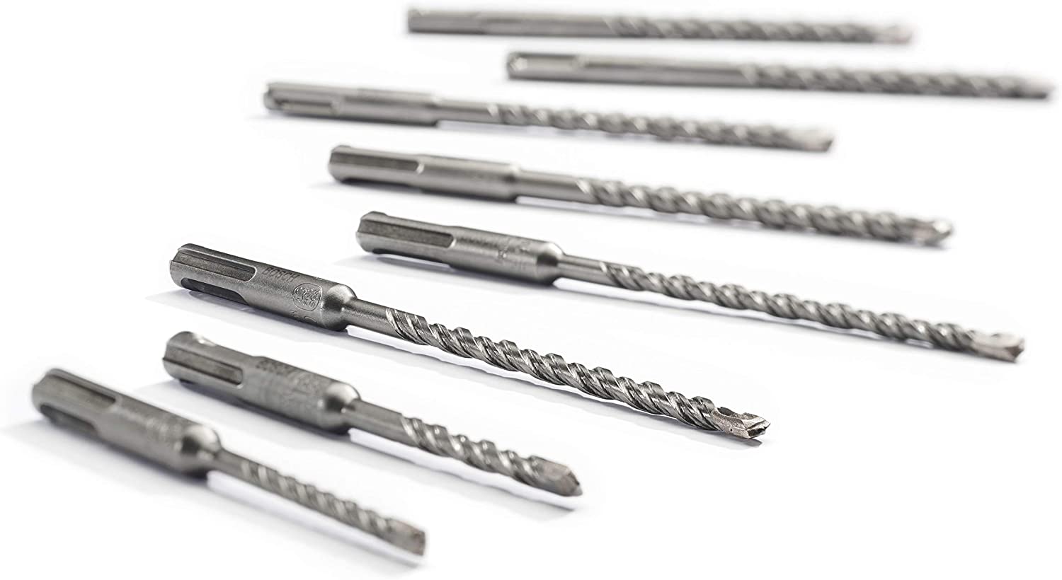 8-Piece Hammer Drill Bit SDS plus