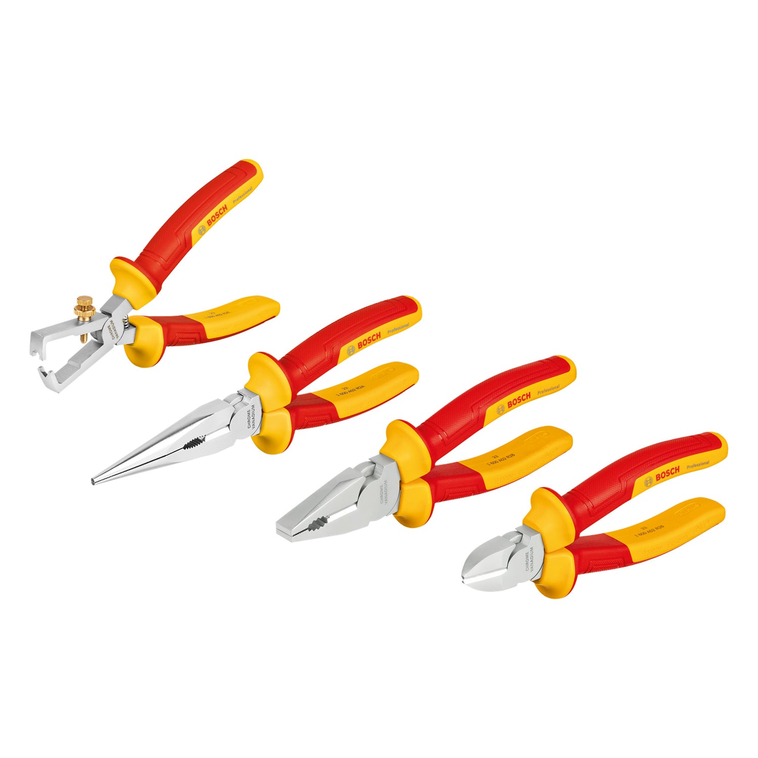 VDE Pliers Set 4pc