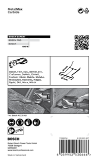 EXPERT MetalMax AIZ 32 AIT Plunge Saw Blade