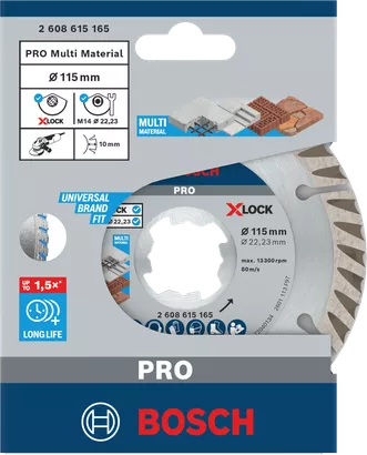 PRO Multi Material X-Lock Diamond Disc