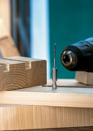 Brad Point Drill Bit Hex Shank