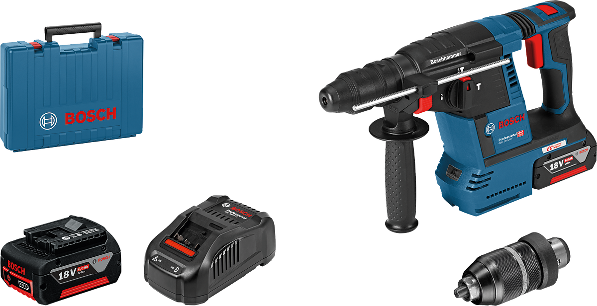 Cordless Rotary Hammer with SDS plus GBH 18V-26F