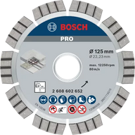 PRO Concrete Diamond Cutting Disc (125 / 22.23 / 2.2)