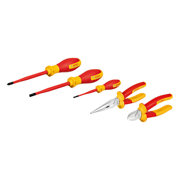 VDE Hand Tools Set mixed 5pc