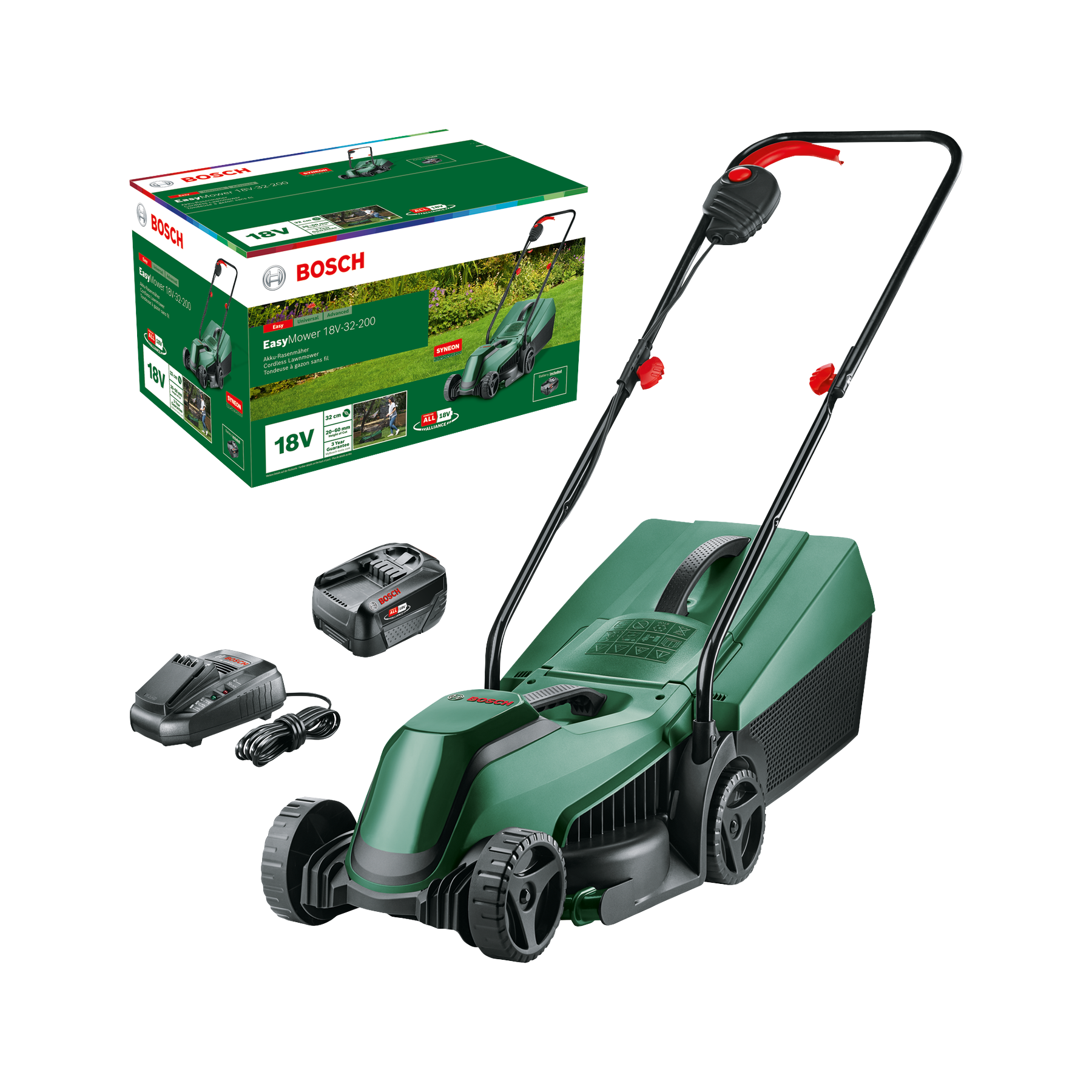 [product image, scope of delivery]