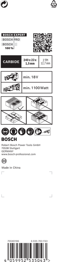 EXPERT ‘Hollow Brick’ S 1543 HM Blades (3 Pcs)