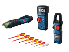 Profesionální sada: GDM 600-15 + GMC 600-15 + GVD 1000-17 + Sada šroubováků VDE SL/PH 7 ks Professional
