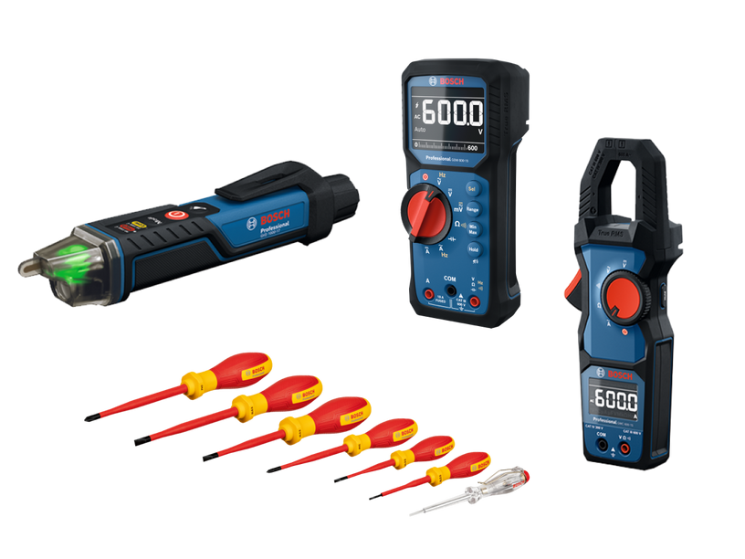Profesionální sada: GDM 600-15 + GMC 600-15 + GVD 1000-17 + Sada šroubováků VDE SL/PH 7 ks Professional