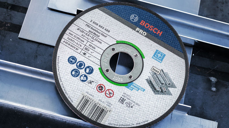 PRO Stainless Steel and Metal Cutting Disc, 115 x 0.8 x 22.23 mm