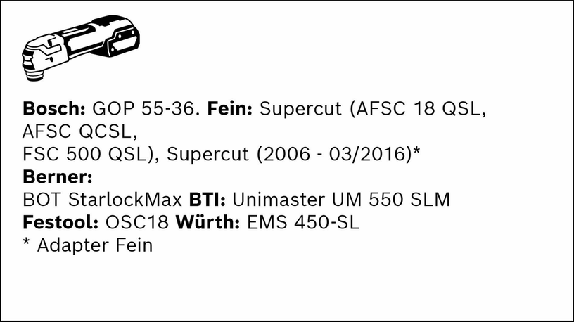 EXPERT MultiMax MAII 32 APIT Plunge Saw Blade