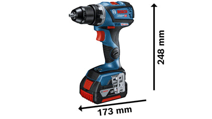 Akumulátorový vrtací šroubovák - GSR 18V-60 C