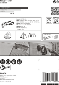 EXPERT MAVZ 116 RT4 Sanding Plate