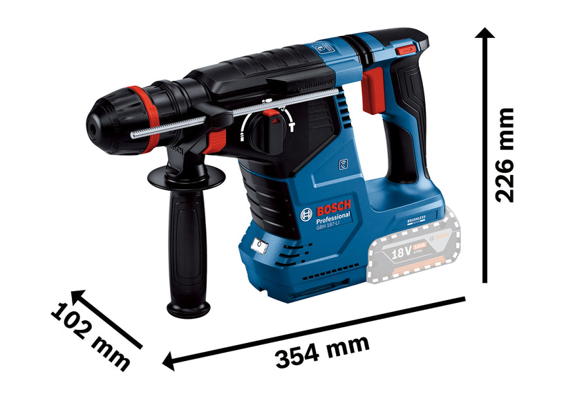 Cordless Rotary Hammer GBH 187-LI